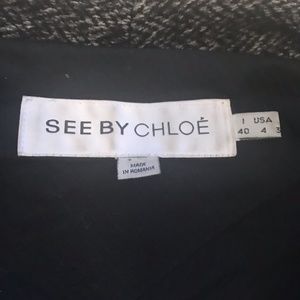 Authentic Preowned See By Chloe Coat blazer wool
